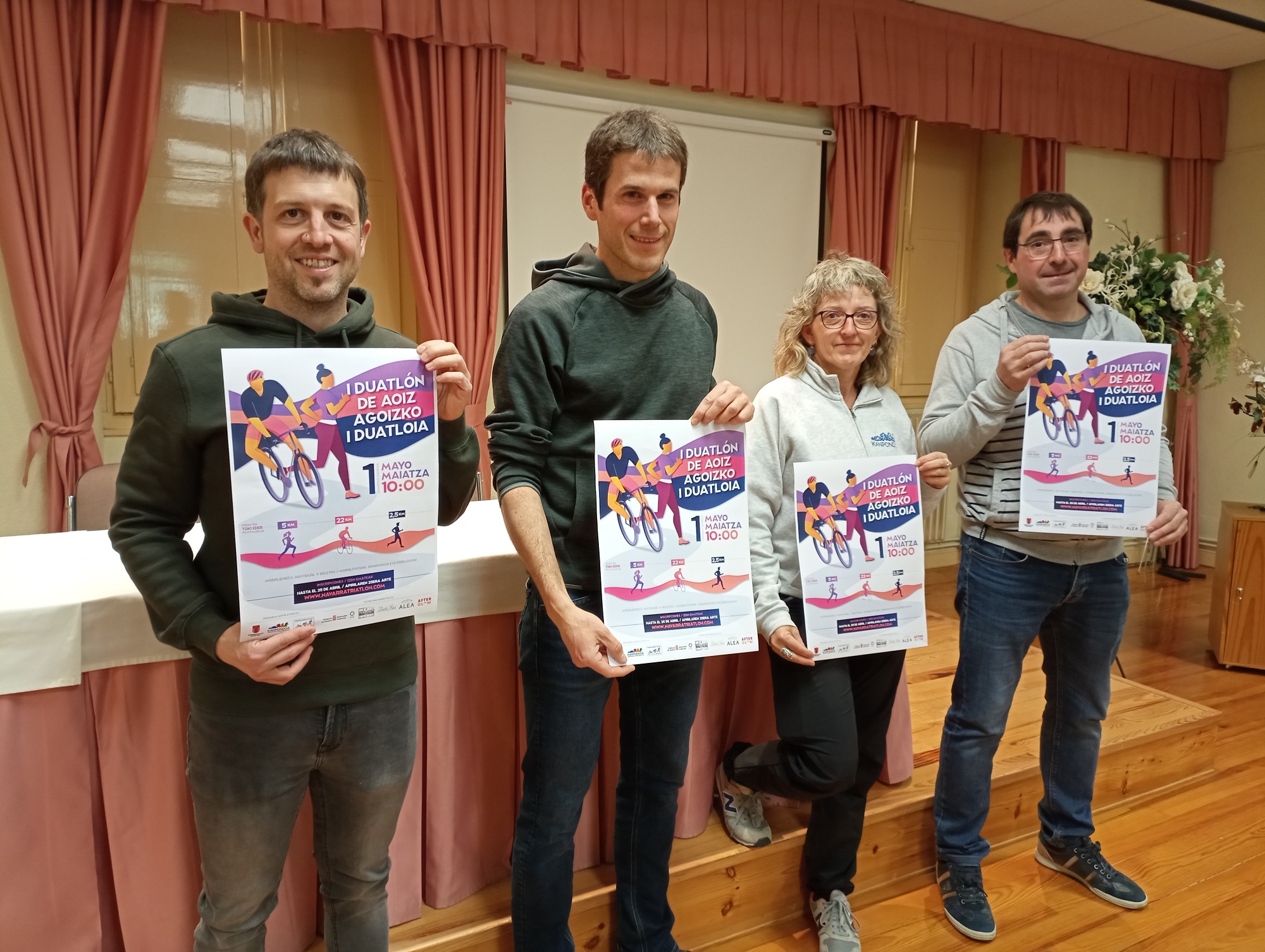 Kanpondoa presenta el I Duatl&oacute;n de Aoiz